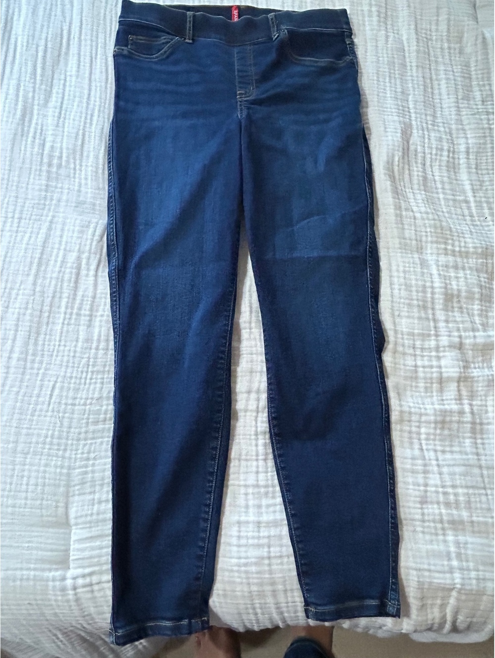 Spanx 20342R Pull on Ankle Skinny Jeans